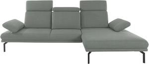 Inosign Ecksofa 200017, wahlweise mit Sitztiefenverstellung, B/T/H: 290/187/88 cm