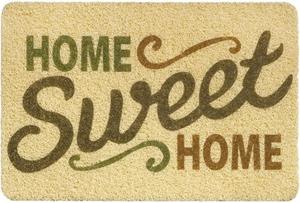 Matches21 HOME & HOBBY Fußmatte »Fußmatte Türmatte Türvorleger Vinyl Outdoor Home sweet Home 40x60 cm«, , rechteckig, Höhe 12 mm