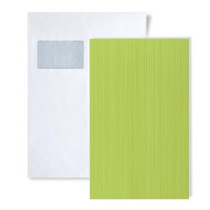 Edem Papiertapete »S-598-25«, gestreift, matt, unifarben, (1 Musterblatt, ca. A5-A4), grün, gelb-grün, schwefel-gelb