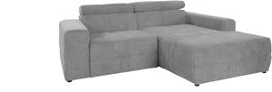 Domo Collection Ecksofa Brandon, Mit Kopfteilverstellung