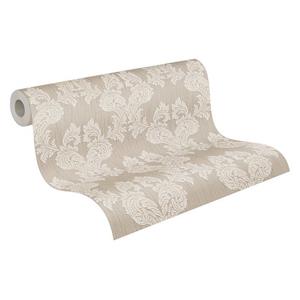 Profhome Textiltapete »956301-GU«, strukturiert, matt, (1 Rolle, 5,33 qm), Textiltapete in beige
