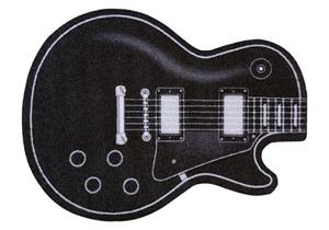Rockbites Fußmatte » - Fußmatte Guitar Gitarre Kontur Schwarz Nr.171 (100985) Türmatte«, 
