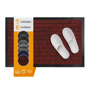 Karat Fußmatte »Sauberlaufmatte Torino Fixgrößen, verschiedene Farben & Größen«, , rechteckig, Höhe 6.5 mm, High-Traffic