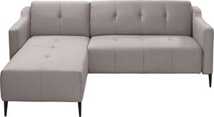 Exxpo - Sofa Fashion Ecksofa, wahlweise mit elektrischer Sitztiefenverstellung, Metallfuß, frei im Raum stellbar