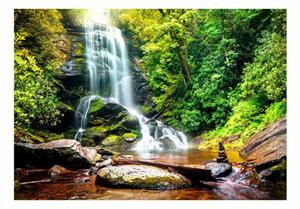 Basera Fototapete »Fluss- & Wasserfallmotiv 10110903-41«, selbstklebend, mit UV-Schutz