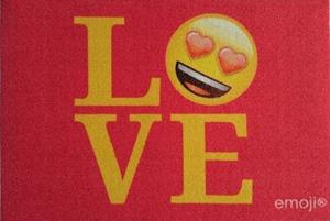 Rockbites Fußmatte » - Fußmatte Emoji - Love Türmatte Fußabstreifer (100919) Nr.113«, 