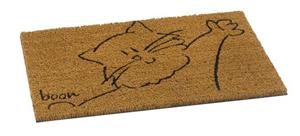 Mr. Ghorbani Fußmatte »Fussmatte Kokos Motiv Bussy Katze 40x60 cm«, , Rechteckig, Höhe 14 mm