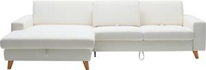 Tom Tailor Ecksofa Nordic Shift Pure, wahlweise mit Bettfunktion und Bettkasten