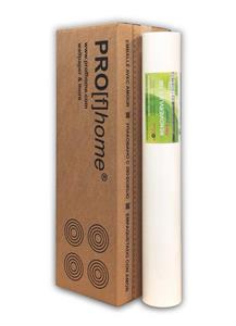 Profhome Vliestapete »399-150-4-O«, matt, einfarbig, unifarben, (Renoviervlies Glattvlies Malervlies, 150 g/m2, 1 Karton mit 4 Rollen / 75 m2 weiss), Reparaturvlies Anstrichvlies glasfaser