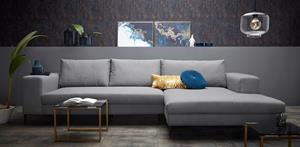 Inosign Ecksofa, softer, legerer Sitzkomfort