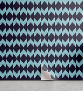 Abakuhaus Vinyltapete »selbstklebendes Wohnzimmer Küchenakzent«, Ikat Boho Geometrische Form