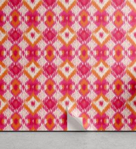 Abakuhaus Vinyltapete »selbstklebendes Wohnzimmer Küchenakzent«, Ikat Geometrische Ikat inspiriertes Design