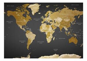 Basera Fototapete »Weltkartenmotiv k-A-0092-a-a«, selbstklebend, mit UV-Schutz