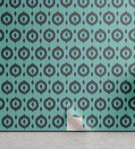 Abakuhaus Vinyltapete »selbstklebendes Wohnzimmer Küchenakzent«, Ikat traditionelle Punkte