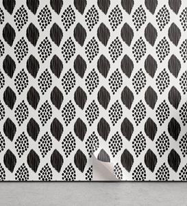 Abakuhaus Vinyltapete »selbstklebendes Wohnzimmer Küchenakzent«, Abstrakt Abstrakte schwarze Punkte
