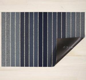 Chilewich Fußmatte »Block Stripe Denim 61 x 91 cm«, , rechteckig
