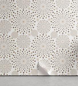 Abakuhaus Vinyltapete »selbstklebendes Wohnzimmer Küchenakzent«, Abstrakt Blumenschmuck Muster