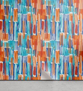 Abakuhaus Vinyltapete »selbstklebendes Wohnzimmer Küchenakzent«, Abstrakt Brush Stroke Arrangement