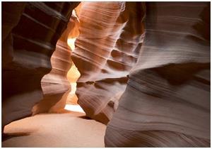 Wallario Vliestapete »Antelope Canyon Arizona USA«, Seidenmatte Oberfläche, hochwertiger Digitaldruck, in verschiedenen Größen erhältlich