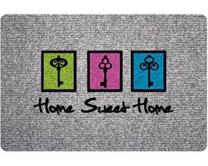 Matches21 HOME & HOBBY Fußmatte »Fußmatte RIPS Nadelfilz Home Sweet Home & Schlüssel 40x60 cm«, , rechteckig, Höhe 5 mm