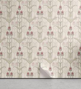 Abakuhaus Vinyltapete »selbstklebendes Wohnzimmer Küchenakzent«, Jahrgang Romantische Blumenmotive