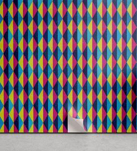 Abakuhaus Vinyltapete »selbstklebendes Wohnzimmer Küchenakzent«, Jahrgang Sechziger-Dreieck Motive