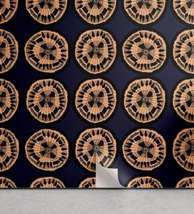 Abakuhaus Vinyltapete »selbstklebendes Wohnzimmer Küchenakzent«, Abstrakt Ethnische Kreise Motive Kunst