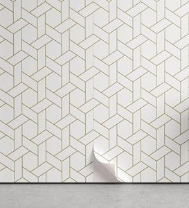 Abakuhaus Vinyltapete »selbstklebendes Wohnzimmer Küchenakzent«, Abstrakt Geometrisch Modern Trellis