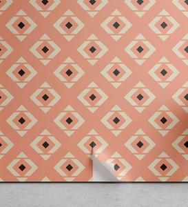 Abakuhaus Vinyltapete »selbstklebendes Wohnzimmer Küchenakzent«, Abstrakt geometrische Rhombus