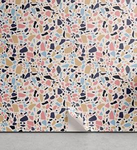 Abakuhaus Vinyltapete »selbstklebendes Wohnzimmer Küchenakzent«, Abstrakt Mosaik Pebble Forms Motiv