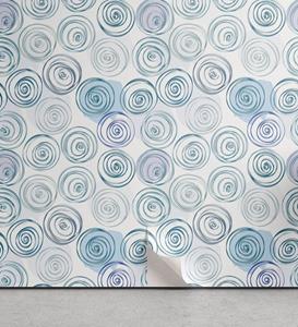 Abakuhaus Vinyltapete »selbstklebendes Wohnzimmer Küchenakzent«, Abstrakt Simplistic Vortex-Motiv