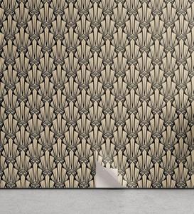 Abakuhaus Vinyltapete »selbstklebendes Wohnzimmer Küchenakzent«, Abstrakt Symmetrische Sharp Art Deco