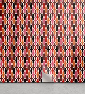 Abakuhaus Vinyltapete »selbstklebendes Wohnzimmer Küchenakzent«, Abstrakt Vertikale Linien Grafik