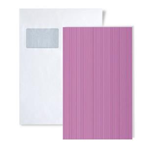 Edem Papiertapete »S-598-22«, gestreift, matt, unifarben, (1 Musterblatt, ca. A5-A4), farben:flieder, rot-lila, signal-violett
