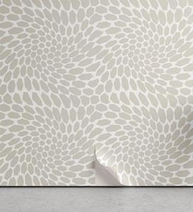 Abakuhaus Vinyltapete »selbstklebendes Wohnzimmer Küchenakzent«, Abstrakt Windende Winken Shapes