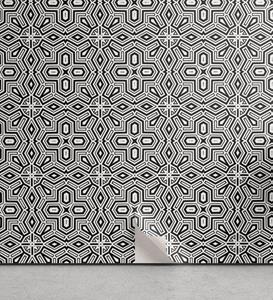 Abakuhaus Vinyltapete »selbstklebendes Wohnzimmer Küchenakzent«, afrikanisch Antik Modern Grafik