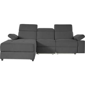 Places Of Style Ecksofa Kilado, mit Relaxfunktion, verstellbarer Armlehne, Kopfteilverstellung und dimmbarer LED Beleuchtung, wahlweise Relaxfunktion elektrisch