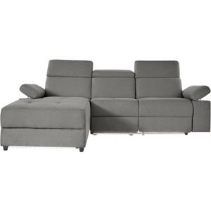 Places Of Style Ecksofa Kilado, mit Relaxfunktion, verstellbarer Armlehne, Kopfteilverstellung und dimmbarer LED Beleuchtung, wahlweise Relaxfunktion elektrisch