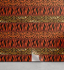 Abakuhaus Vinyltapete »selbstklebendes Wohnzimmer Küchenakzent«, afrikanisch Leopard Cheetah Haut