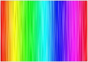 Wallario Vliestapete »Regenbogenmuster - Farben rot, gelb, grün, blau, pink und rot«, Seidenmatte Oberfläche, hochwertiger Digitaldruck, in verschiedenen Größen erh&au