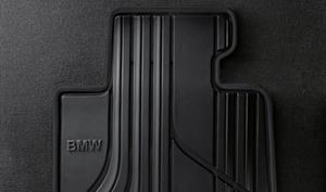 BMW Fußmatte » Satz Gummimatten BASIS vorne anthrazit 3er F30 F31 F34 M3 F80 ohne xDrive«, 