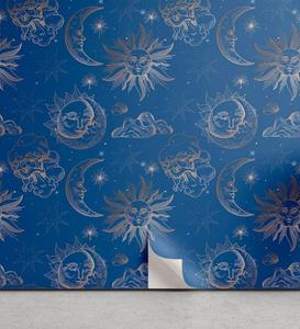 Abakuhaus Vinyltapete »selbstklebendes Wohnzimmer Küchenakzent«, magic Moon Monochrome Celestial Sun