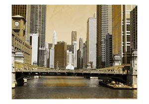 Basera Fototapete »Motiv Chicago 100404-78«, Vliestapete