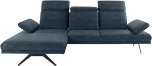 Inosign Ecksofa Trivento, Mit Sitztiefenverstellung, Armteil und Kopfteil-Verstellung, Bogenfuß, B/T/H: 290/187/88 cm