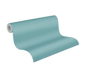 Ton-in-Ton Tapete Profhome 379726 Vliestapete leicht strukturiert unifarben matt blau 5,33 m2 - blau