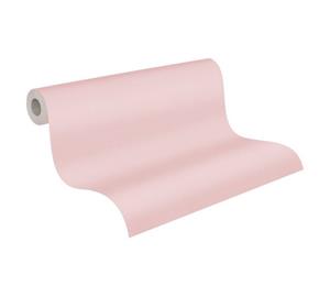 Ton-in-Ton Tapete Profhome 379771 Vliestapete leicht strukturiert unifarben matt rosa 5,33 m2 - rosa