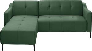 exxpo - sofa fashion Hoekbank SVALBARD naar keuze met elektrische zitdiepteverstelling, vrij in de ruimte