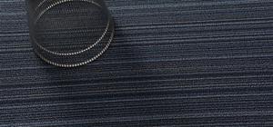 Chilewich Fußmatte »Skinny Stripe Blue 46 x 71 cm«, , rechteckig