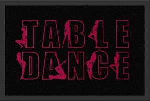 Rockbites Fußmatte » - Fußmatte Table Dance Türmatte Fußabstreifer 60 (100780)«, 