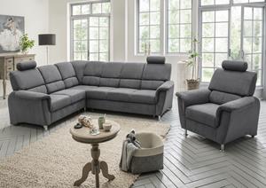 Home affaire Ecksofa, mit Bettfunktion und Bettkasten